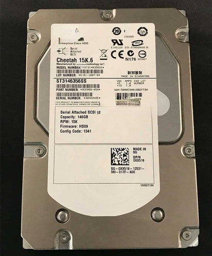 DELL R900 R710 R720 146G 15K 3.5inch SAS ST3146356SS Hard Drives