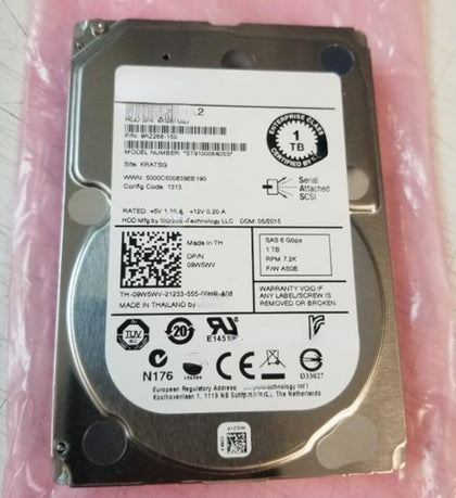 DELL R910 R920 R930 Hard Drives 1T SAS 7.2K 2.5inch 64M