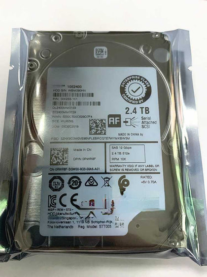 DELL R910 R920 R930 R940 Hard Drives 2.4T 10K 2.5 SAS