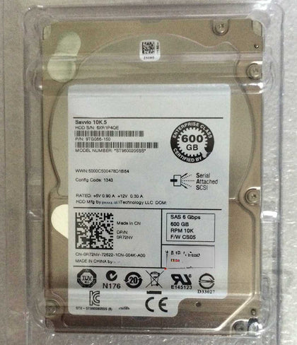 DELL R910 R920 R930 T610 T620 T630 Hard Drives 600G 10K 2.5 SAS