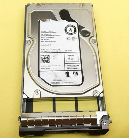 DELL SC100 SC120 SC180 SC200 2T 7.2K 3.5 SAS Hard Drives