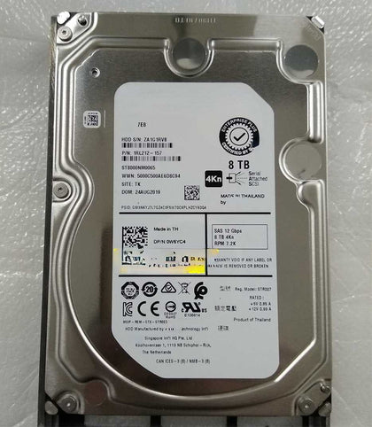 DELL SC100 SC120 SC180 SC200 8T 7.2K 3.5 SAS 12Gb Hard Drives