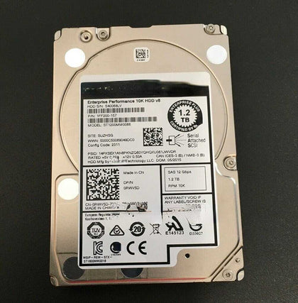 DELL SC100 SC120 SC200 SC220 1.2T 10K 2.5 SAS Hard Drives