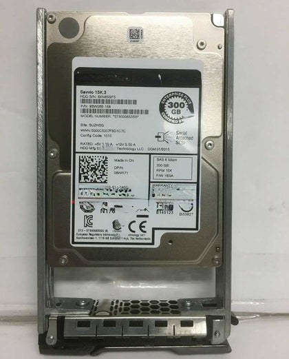 DELL SC100 SC120 SC200 SC220 300G 15K 2.5 SAS Hard Drives