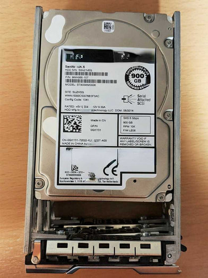 DELL SC100 SC120 SC200 SC220 900G 10K 2.5 SAS Hard Drives