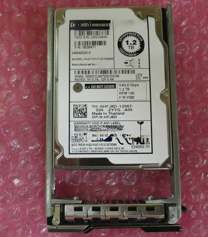 DELL SC120 SC200 SC220 SC420 1.2T 10K 2.5inch SAS 6Gb Hard Drives