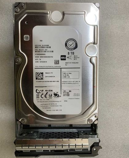 DELL SC220 SC40 SC400 SC420 8T 7.2K 3.5inch SAS 12Gb Hard Drives