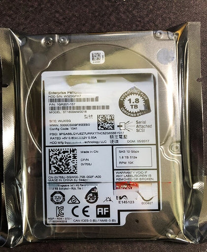 DELL SC4020 SC5020 SC7020 SC8000 1.8T 10K 2.5inch SAS Hard Drives