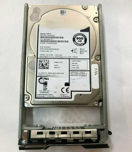 DELL SC420 SC460 SC2020 SC3020 900G 10K 2.5 SAS Hard Drives