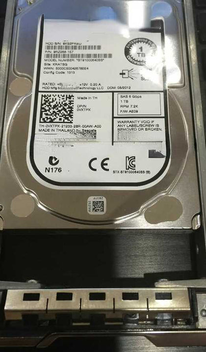 DELL SC460 SC2020 SC3020 SC4020 1T 7.2K 2.5 SAS Hard Drives
