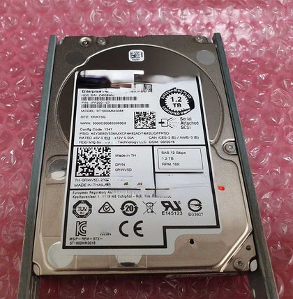 DELL SCV2000 SCV2020 SCV3020 1.2T 10K 2.5 SAS Hard Drives