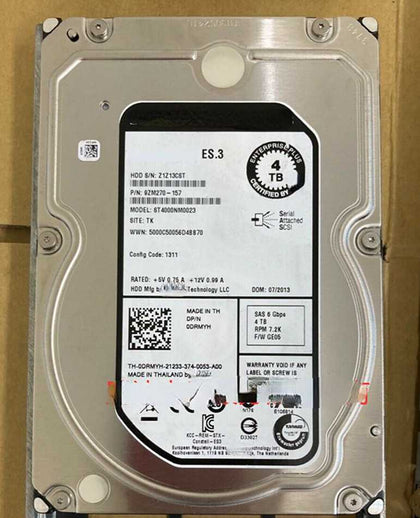 DELL SCV300 SCV2000 SCV2080 SCV3000 4T 7.2K 3.5 SAS Hard Drives