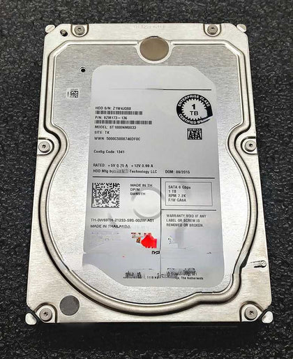 DELL ST1000NM0033 0T4XNN 1T 7.2K 3.5inch SATA 128M Hard Drives