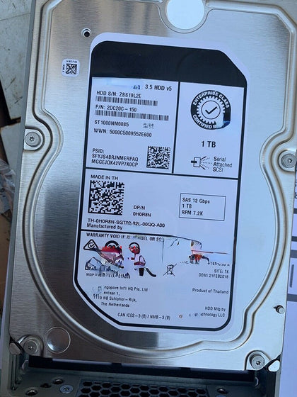 DELL ST1000NM0085 0H0R8N 1T 7.2K 3.5 SAS 12G Hard Drives