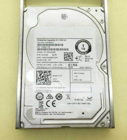 DELL ST1000NX0453 056M6W 1T 7.2K 2.5 SAS 12gb 128M Hard Drives