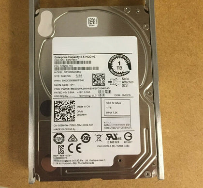 DELL ST1000NX0453 1T 7.2K 3.5 SAS 12gb 056M6W Hard Drives