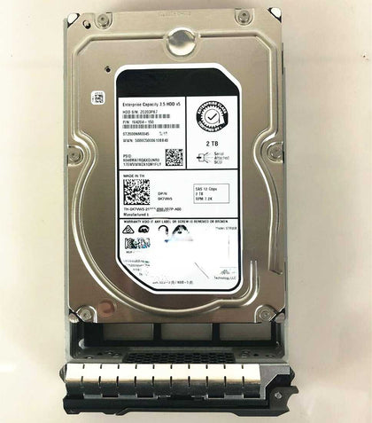 DELL ST2000NM0045 0K7VW5 2T 7.2K 3.5 SAS 12g 128M Hard Drives