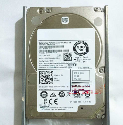 DELL ST300MM0008 300G 10K 2.5 SAS 12Gb 128M Hard Drives