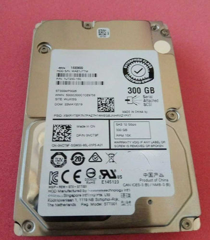 DELL ST300MP0026 0NCT9F 300G 15K 2.5 SAS 12G 128M Hard Drives