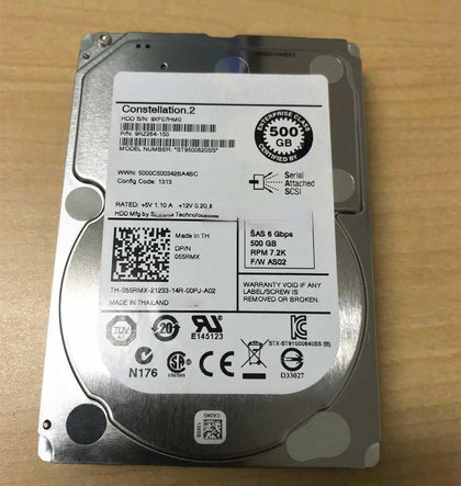 DELL ST9500620SS 500G 7.2K 2.5inch SAS 64M 6GB Hard Drives
