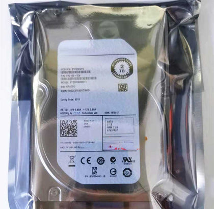 DELL T420 T430 T610 T620 T630 Hard Drives 2T 7.2K 3.5 SATA