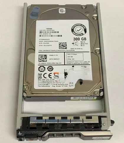 DELL T430 T440 R730XD R740XD Hard Drives 300G 10K 2.5 SAS 12GB