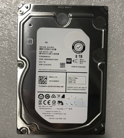 DELL T430 T440 T630 T640 Hard Drives 8T 7.2K 3.5 SAS 12G