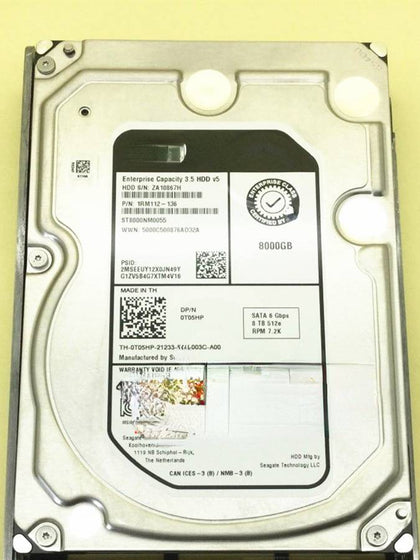 DELL T430 T440 T630 T640 T720 Hard Drives 8T 7.2K 3.5 SATA