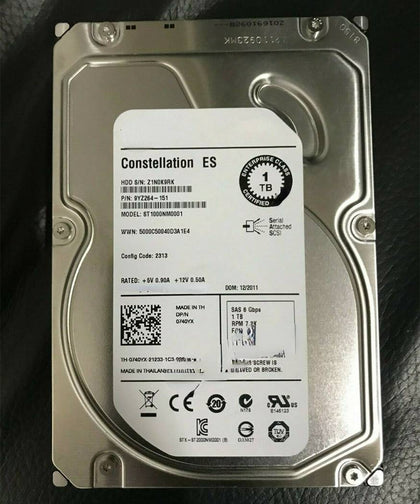 DELL T430 T610 T620 T630 Hard Drives 1T 7.2K 3.5inch SAS