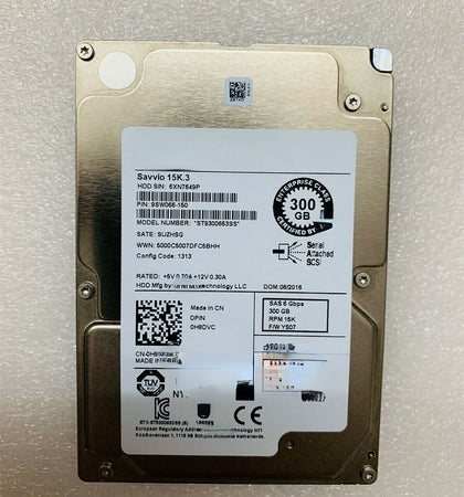 DELL T610 T620 T630 Hard Drives 300G 15K 2.5 SAS