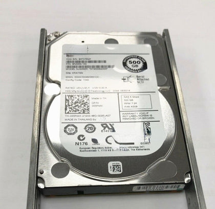DELL T610 T620 T630 Hard Drives 500G 7.2K 2.5 SAS