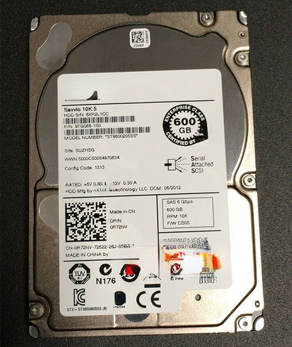 DELL T610 T620 T630 Hard Drives 600G 10K 2.5 SAS