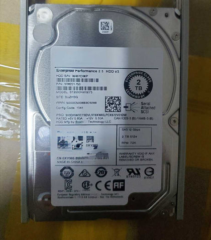 DELL T7920 R7920 T5820 T7820 Hard Drives 2T 7.2K 2.5inch SAS