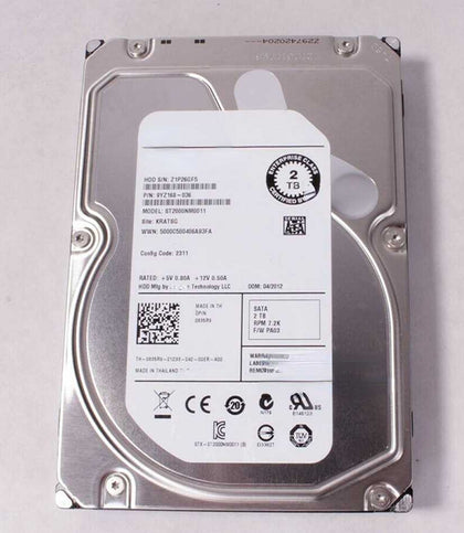 DELL T7920 R7920 T5820 T7820 Hard Drives 2T 7.2K 3.5 SATA