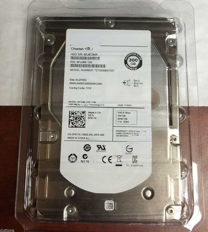 DELL T7920 R7920 T5820 T7820 Hard Drives 300G 15K 3.5inch SAS