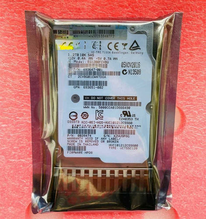DL360 G5 DL360 G6 DL360 G7 1.2T 10K 2.5 SAS 128M Hard Drives