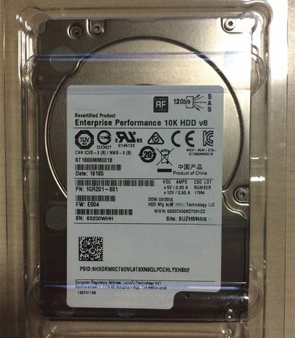 DL360G5 DL360G6 DL360G7 Hard Drives 1.8T SAS 10K 2.5 128M