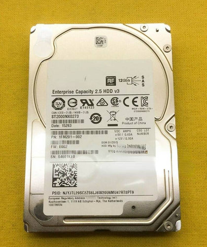 DL388 G7 G8 G9 DL580 G7 G8 G9 Hard Drives 2T 7.2K 2.5 SAS