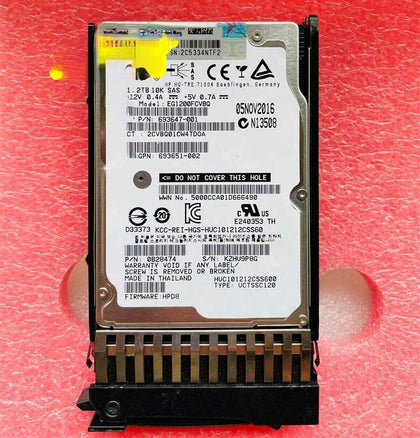 DL388 G7 ML350 G5 ML350 G6 1.2T 10K 2.5 SAS 128M Hard Drives