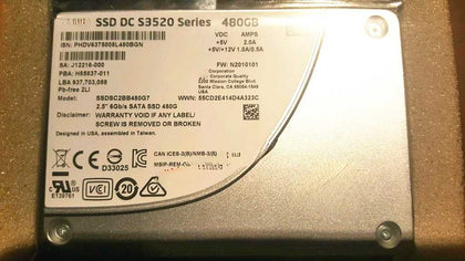 DL580 G6 G7 G8 DL585 G6 G7 G8 Solid State Hard Drives 480G 2.5 SATA SSD