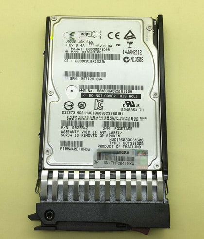DL585 DL580 DL388 380G5 G6 G7 Hard Drives 300G 10K 2.5 SAS