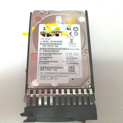 E7W47A 730704-001 1.2T 10K 2.5inch SAS MSA2040 P2000 Hard Drives