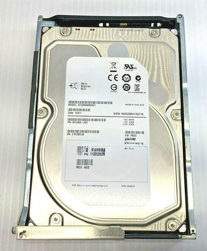 EMC 005049750 005050742 005049499 2T 7.2K SAS 3.5 Hard Drives