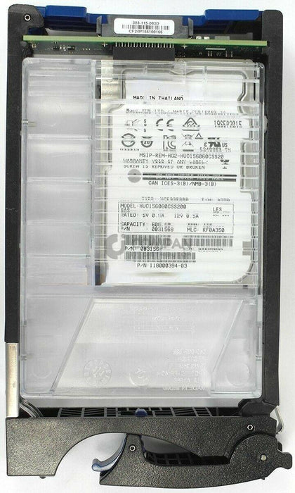 EMC 005050924 005050957 600G 15K SAS 2.5-3.5 VNX5200 Hard Drives
