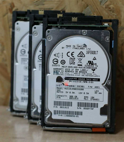 EMC 005051468 005051467 900G 10K 2.5inch SAS 6GB VNX Hard Drives