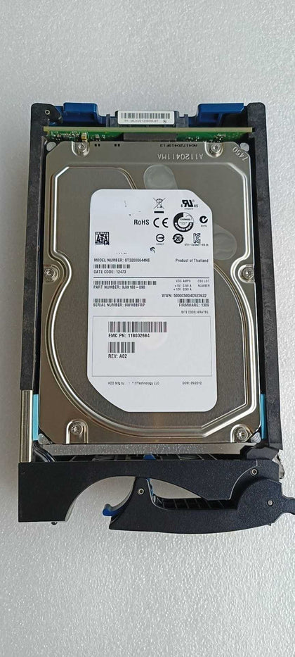 EMC CX-SA07-020 005049259 2T 7.2K SATA 3.5 CX3 CX4 Hard Drives