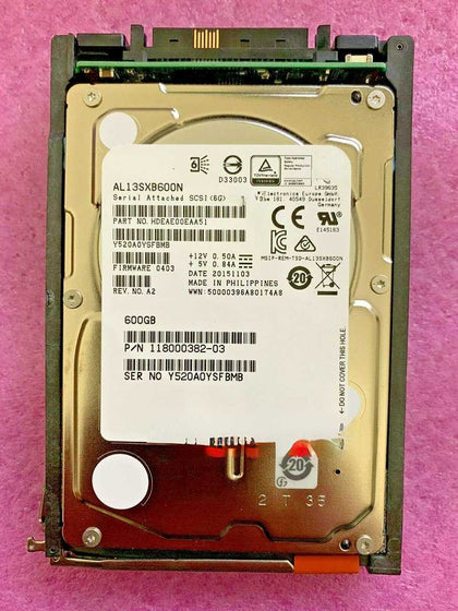 EMC V4-2S15-600 005050846 005050847 600G 15K 2.5 SAS Hard Drives