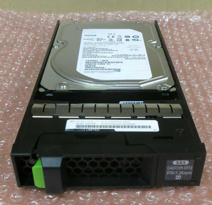 Fujitsu CA07339-E013 CA05954-1876 3T 7.2K 3.5 SAS S2 Hard Drives