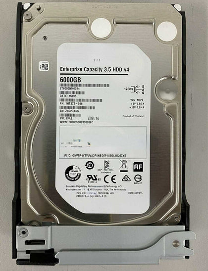 HDS S2F-H6R0SS 5560116-A 6T 7.2K SAS 12G G200 G400 G800 Hard Drives