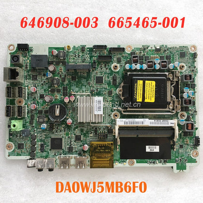 HP Omni 120 AIO PC Desktop Motherboard 646908-003 665465-001 DA0WJ5MB6F0
